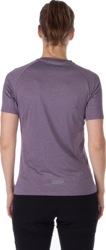 NORTHFINDER Dámske tričko MISHA - purplemelange (107504-559)
