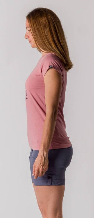 NORTHFINDER Dámske tričko EMMALEE - ružové (107114-366)