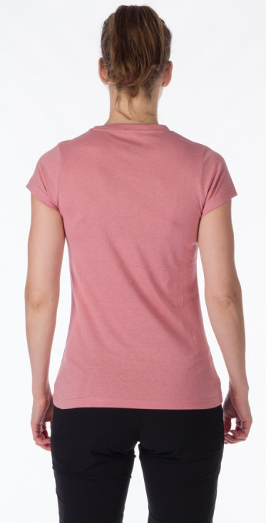 NORTHFINDER Dámske tričko MAUDE - rose (107496-366)