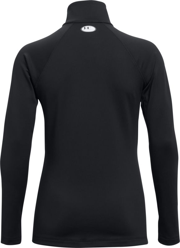 UNDER ARMOUR Dámske tričko s dlhým rukávom UA Authentics CG 1/2 Zip - čierne (1368699-001)