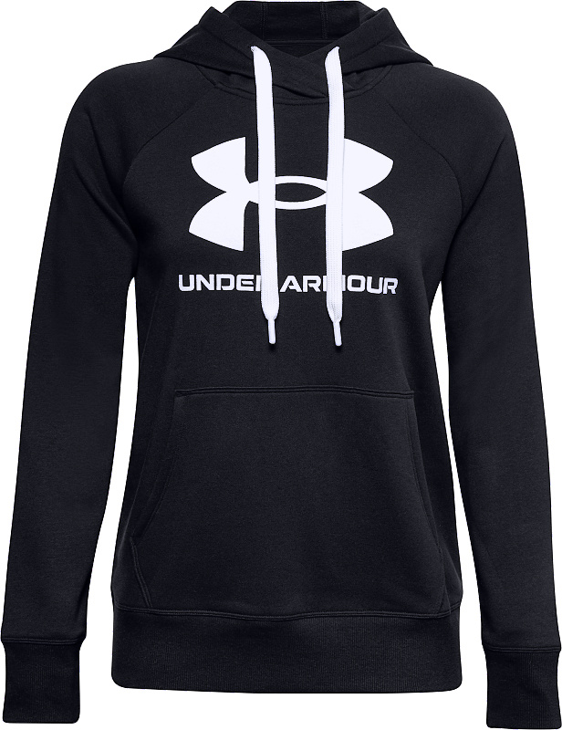 UNDER ARMOUR Dámska mikina Rival Fleece Logo - čierna (1356318-001)