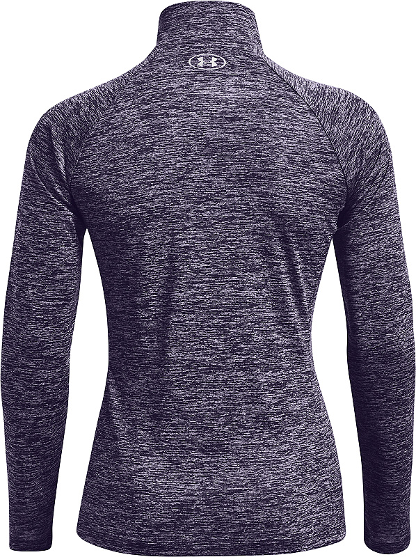 UNDER ARMOUR Dámske tričko s dlhým rukávom  Tech 1/2 Zip - fialové (1320128-571)