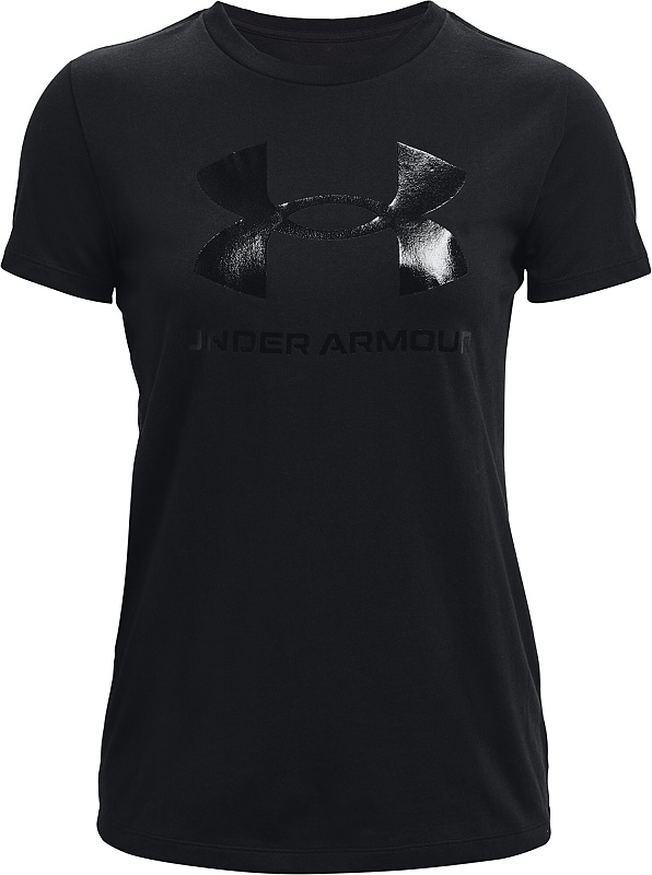 UNDER ARMOUR Dámske tričko Live Sportstyle Graphic SSC - čierne (1356305-002)