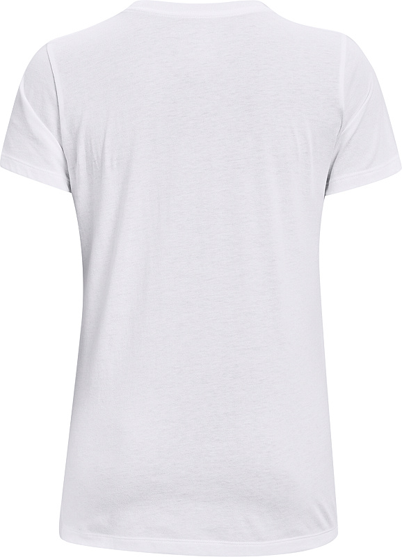 UNDER ARMOUR Dámske tričko UA SPORTSTYLE LOGO SS - biele (1356305-106)