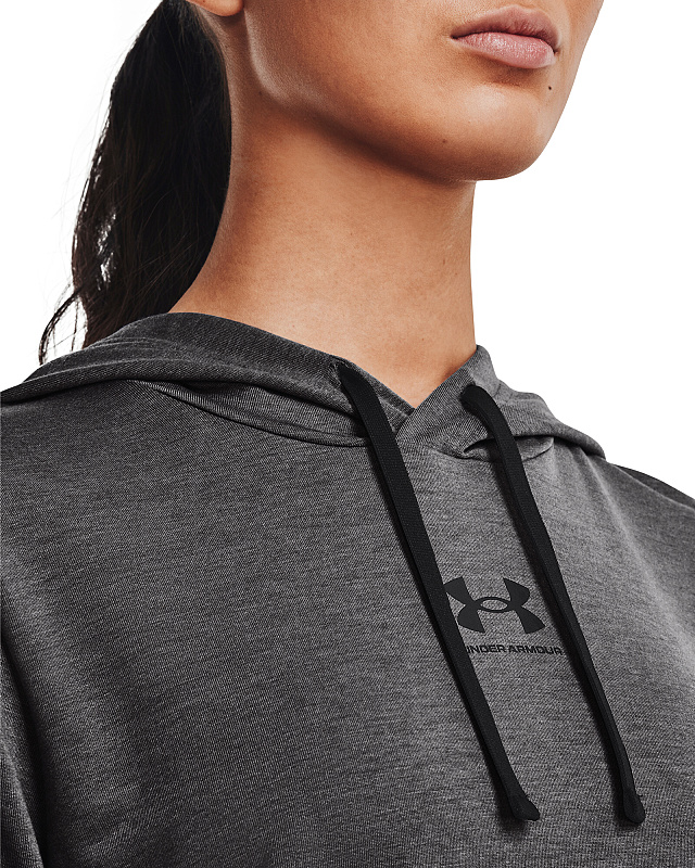 UNDER ARMOUR Dámska mikina Rival Terry Hoodie - šedá (1369855-010)