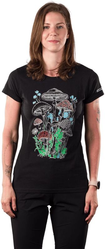 NORTHFINDER Dámske tričko TRYANNA - black (108618-269)