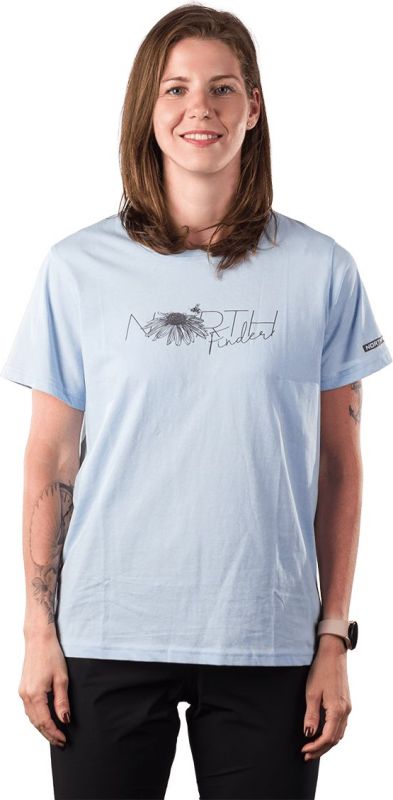 NORTHFINDER Dámske tričko RAYMUNDA - lightblue (108620-396)