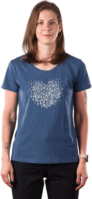 NORTHFINDER Dámske tričko GUADALUPE - bluenights (108623-464)