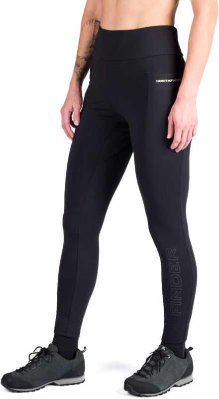 NORTHFINDER Dámske legíny JAYME - black (108418-269)