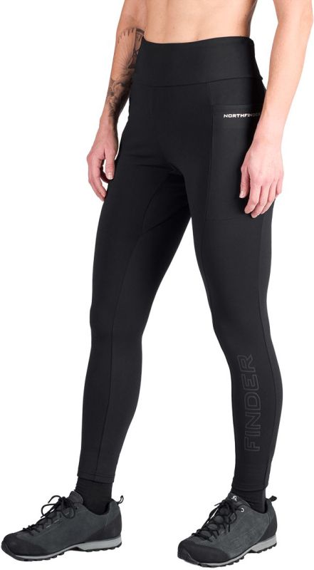NORTHFINDER Dámske legíny JAYME - black (108418-269)