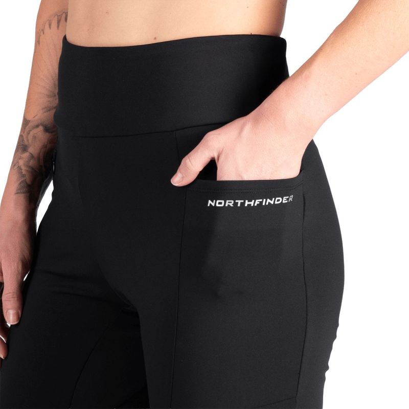 NORTHFINDER Dámske legíny JAYME - black (108418-269)