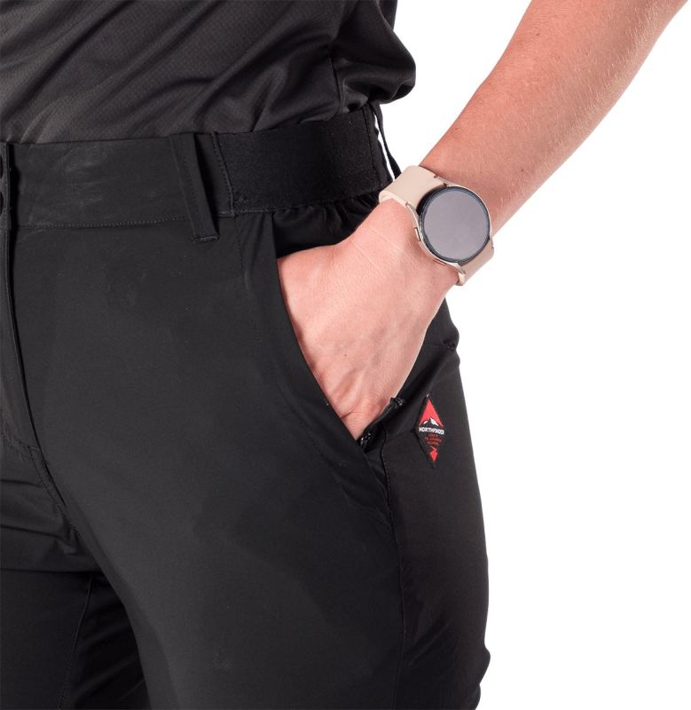 NORTHFINDER Dámske dlhé nohavice RAIMUNDA - black (108596-269)