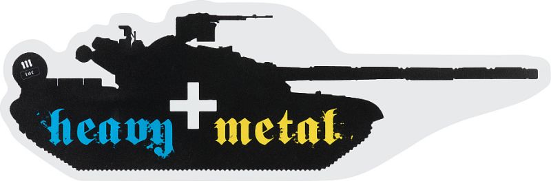 M-TAC Nálepka Heavy Metal (51378002)