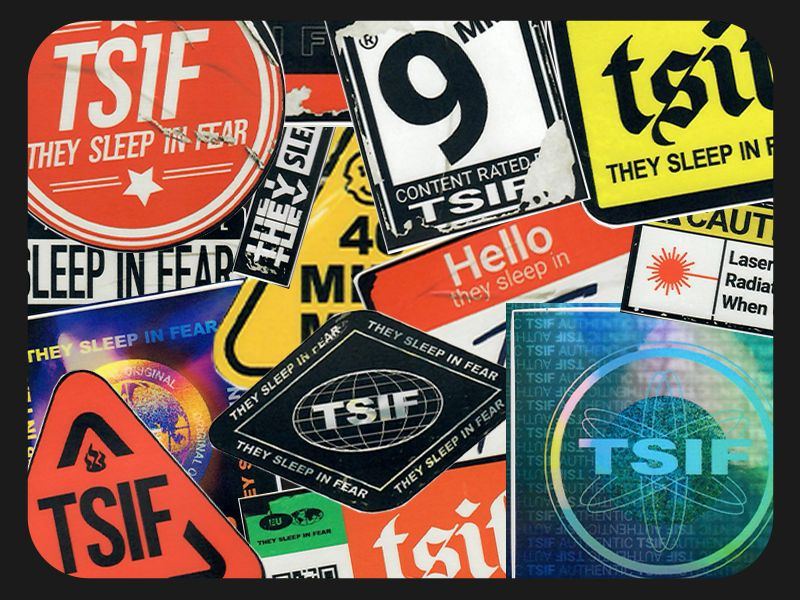 FALCONCLAW Nálepky TSIF Sticker Pack