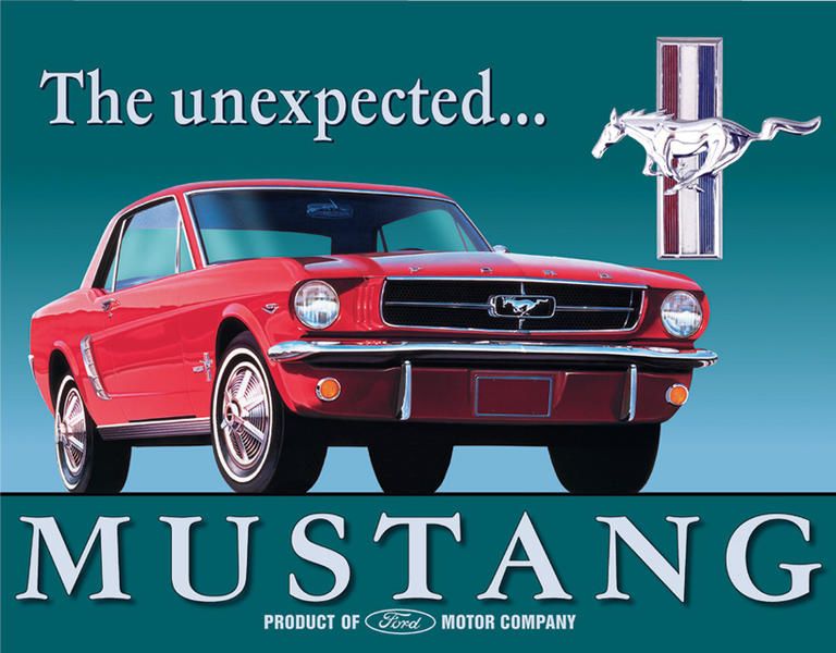 TIN SIGNS Retro plechová ceduľa Ford Mustang (TSN0579)