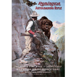 TIN SIGNS Retro plechová ceduľa Remington - Right of Way (TSN0927)