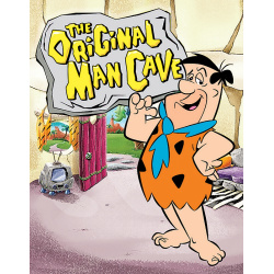 TIN SIGNS Retro plechová ceduľa Flintstones Man Cave (TSN2084)