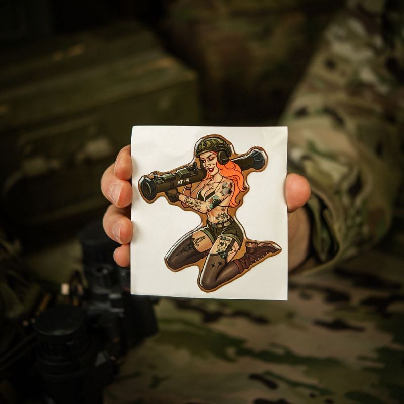M-TAC Nálepka Tactical girl #10 AT4 Skandinavik (51530002)