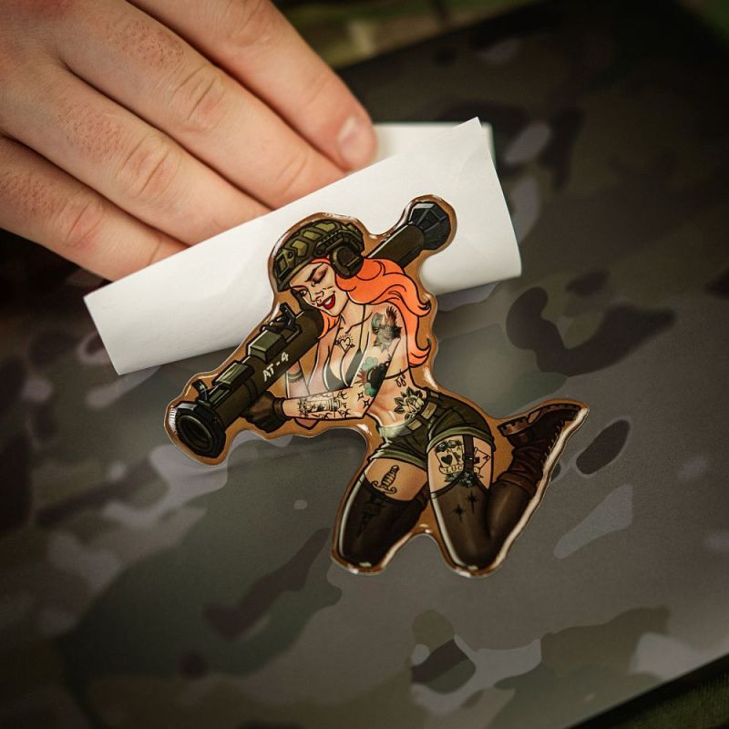 M-TAC Nálepka Tactical girl #10 AT4 Skandinavik (51530002)