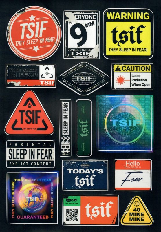 FALCONCLAW Nálepky TSIF Sticker Pack