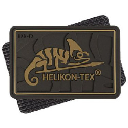 HELIKON 3D PVC Nášivka/Patch HELIKON-TEX Logo - coyote (OD-HKN-RB-11)