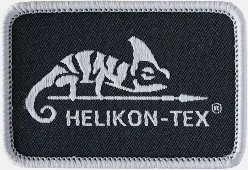 HELIKON Textilná Nášivka/Patch Logo - black (OD-HEP-RB-01)