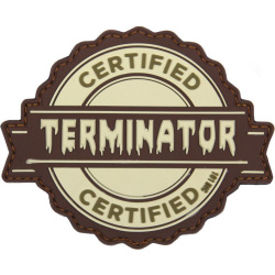 3D PVC Nášivka/Patch Terminator - coyote