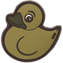 3D PVC Nášivka/Patch Devil Duck - khaki
