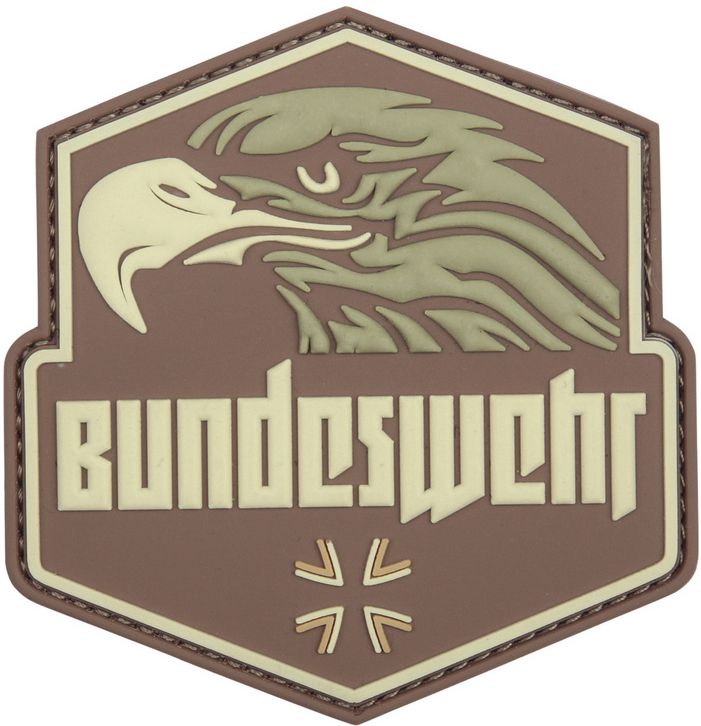 3D PVC Nášivka/Patch Bundeswehr - multicam