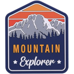 3D PVC Nášivka/Patch Mountain Explorer - farebná