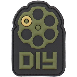 3D PVC Nášivka/Patch Do It Yourself - zelená