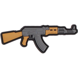 3D PVC Nášivka/Patch AK47