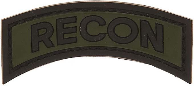 3D PVC Nášivka/Patch Recon - zelená