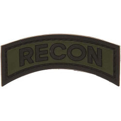 3D PVC Nášivka/Patch Recon - zelená