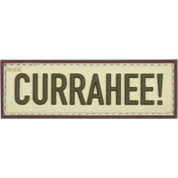 3D PVC Nášivka/Patch Currahee! - piesková