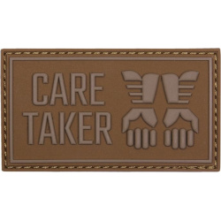 3D PVC Nášivka/Patch Care taker - coyote