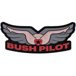 3D PVC Nášivka/Patch Bush Pilot - color
