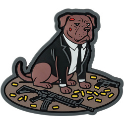 3D PVC Nášivka/Patch Pitbull - color (#4116)
