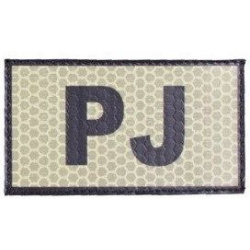COMBAT-ID IR Nášivka/Patch PJ - tan