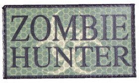 COMBAT-ID IR Nášivka/Patch Zombie Hunter - woods