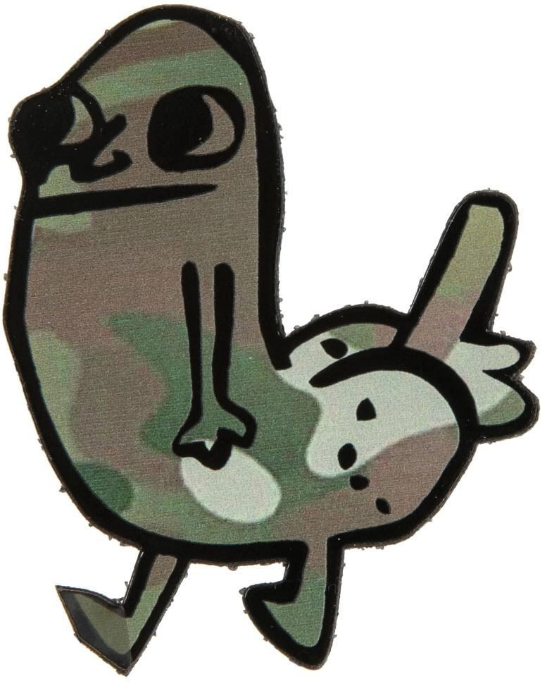 COMBAT-ID IR Nášivka/Patch Dickbutt 6x5cm - multicam