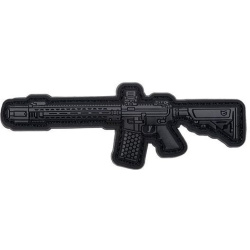 GFC 3D PVC Nášivka/Patch GRY Carbine