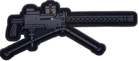 GFC 3D PVC Nášivka/Patch M1919 Browning Machine Gun