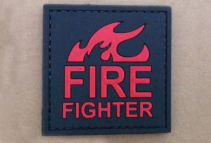 GFC 3D PVC Nášivka/Patch Fire Fighter