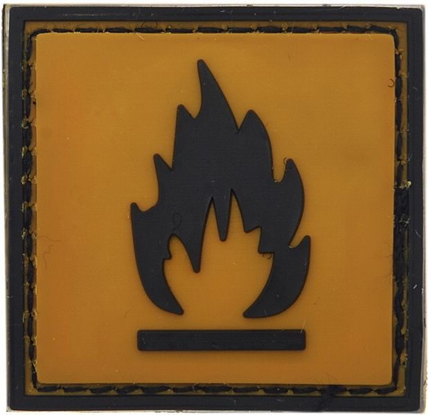 3D PVC Nášivka/Patch Flammable