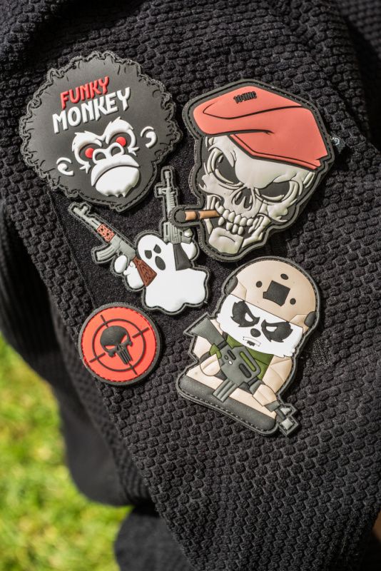 3D PVC Nášivka/Patch Terror Ghost