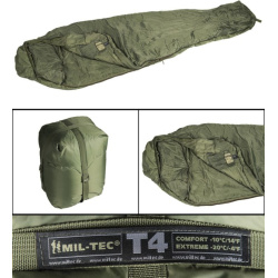 MILTEC Spací vak Tactical 4 - olive drab (14113804)