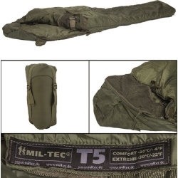 MILTEC Spací vak Tactical 5 - olive drab (14113805)