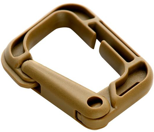 M-TAC Karabína Grimloc 5,5x4,5cm - coyote (60109005)