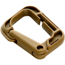 M-TAC Karabína Grimloc 5,5x4,5cm - coyote (60109005)